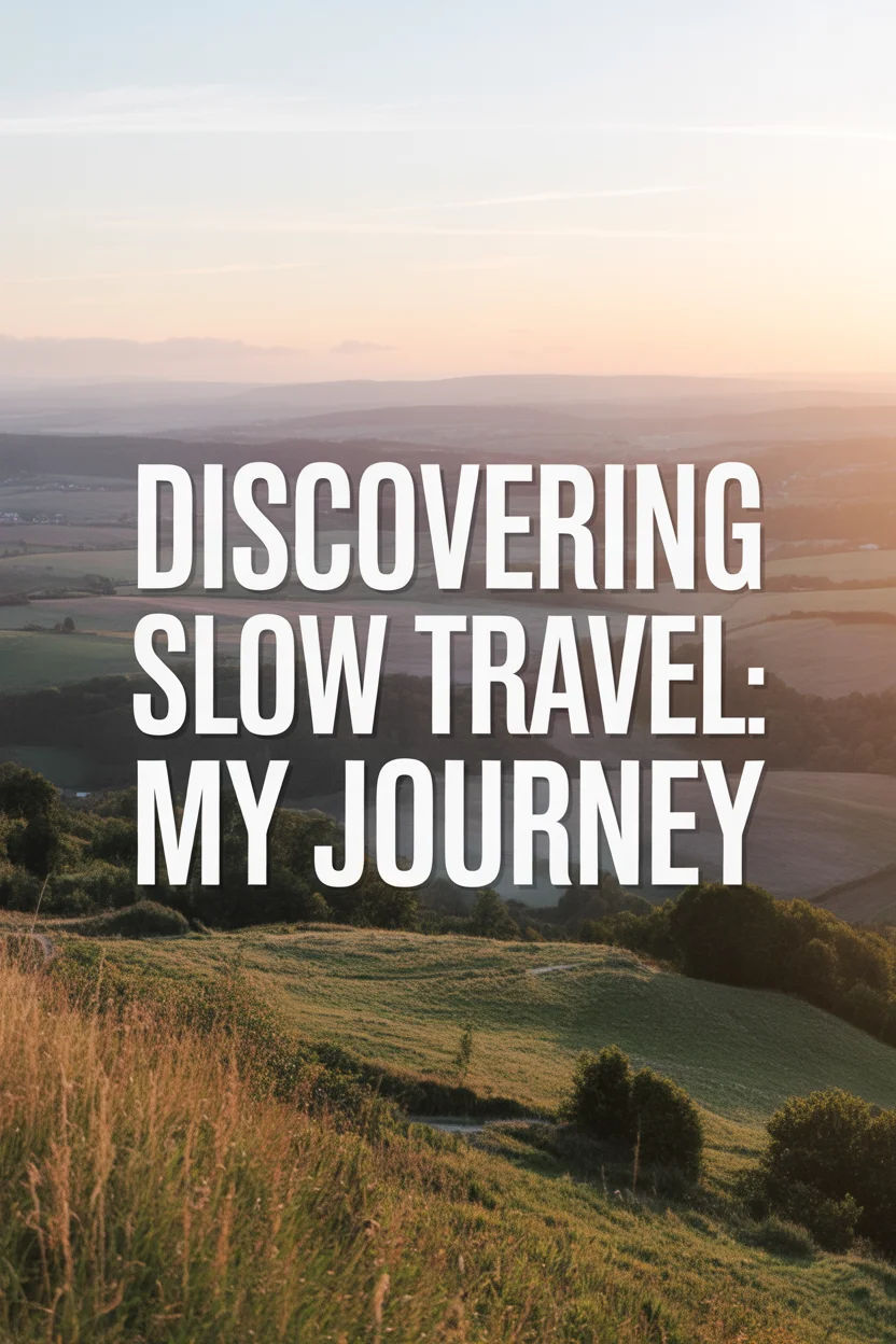Discovering Slow Travel Experiences Europe: My Personal Journey