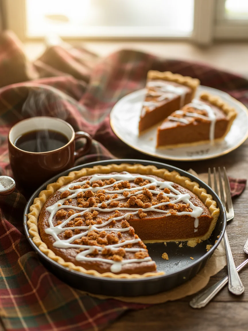 coffee pumpkin pie