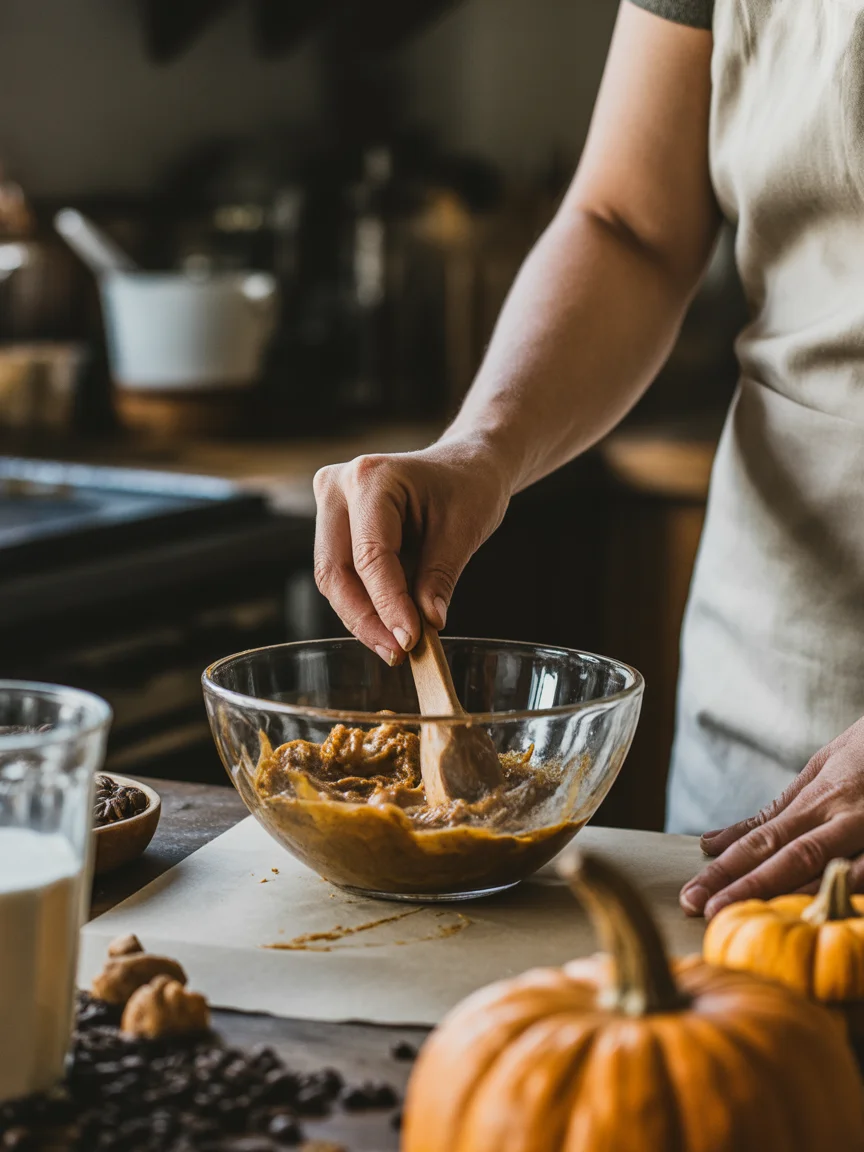 coffee pumpkin pie