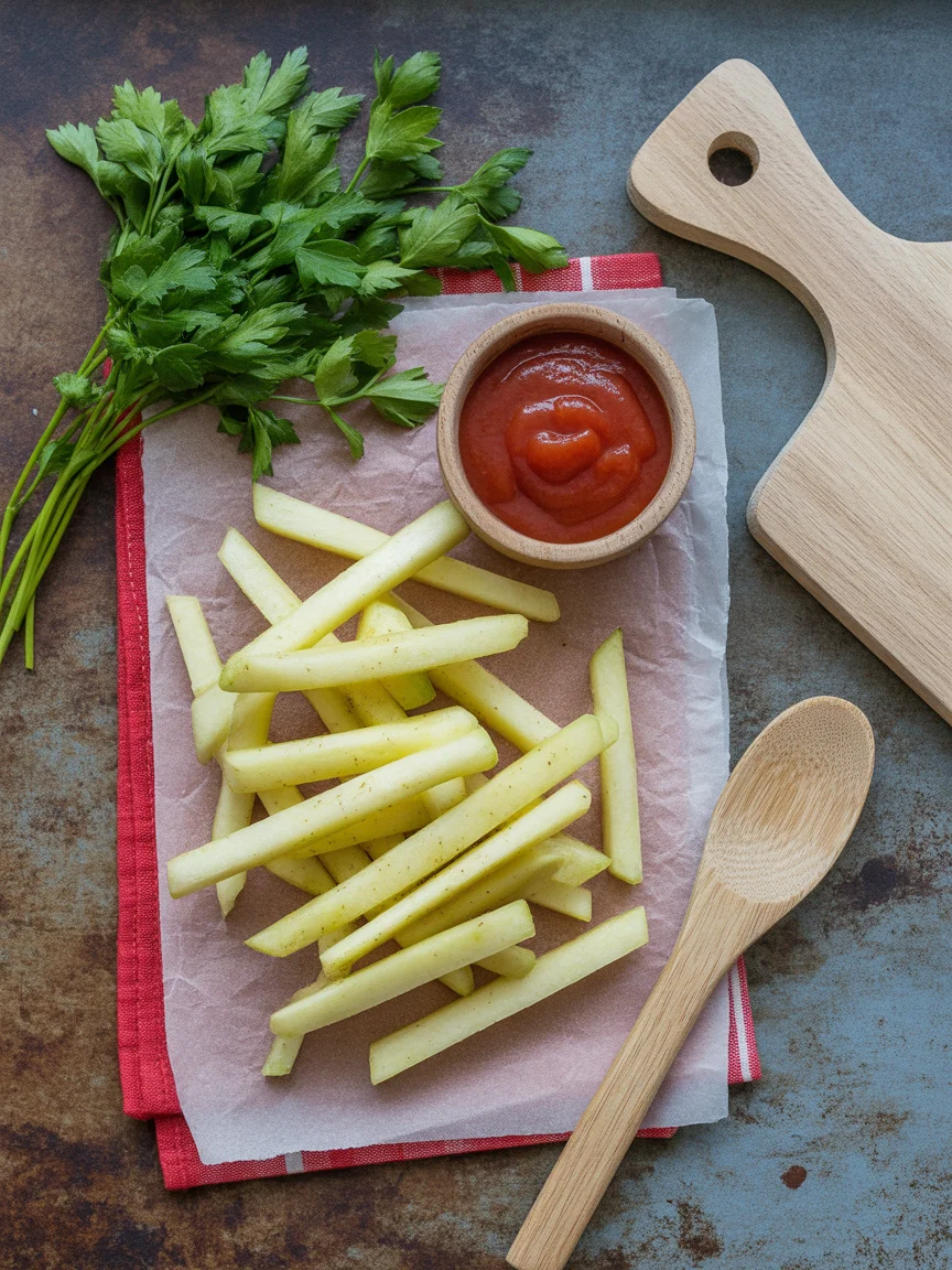 Crunchy Air Fryer Jicama Fries Delight