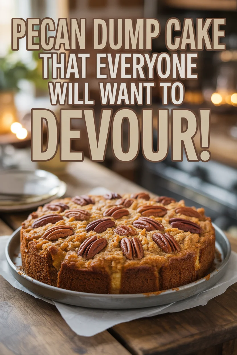 Pecan Dump Cake