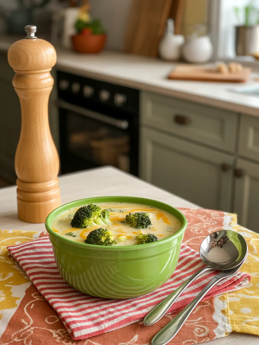 Deliciously Creamy Broccoli Cheese Soup You’ll Love!
