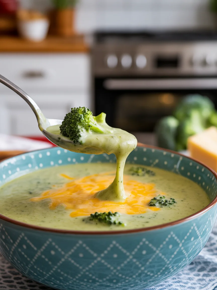 Deliciously Creamy Broccoli Cheese Soup You’ll Love!