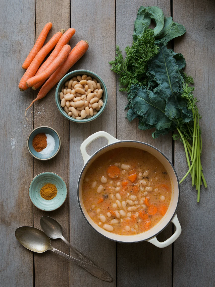 Hearty Creamy Italian White Bean Soup for Cozy Nights