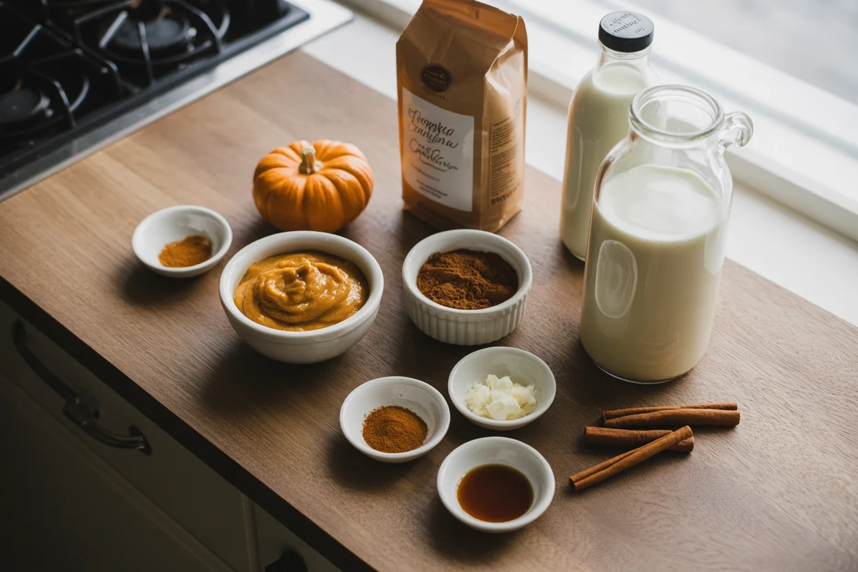 Pumpkin Spice Latte (Homemade)
