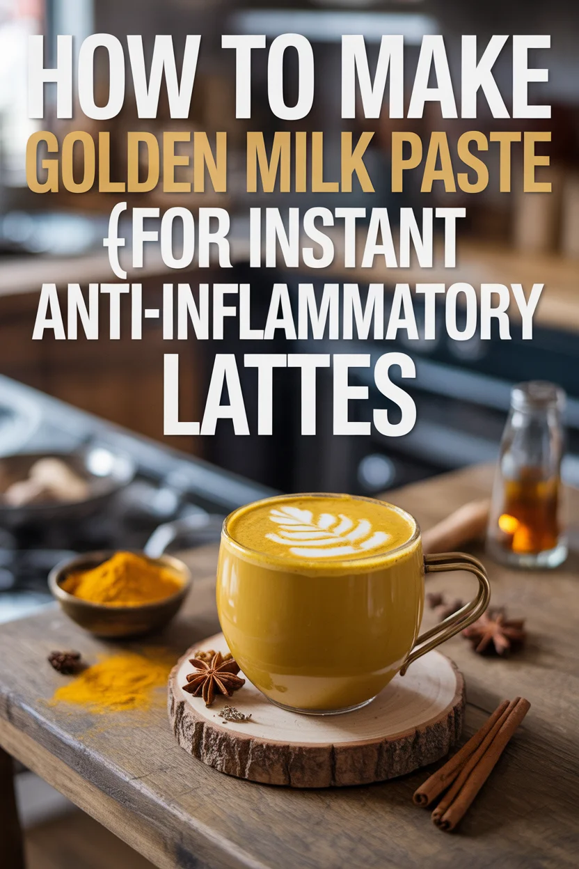 How to Make Golden Milk Paste (for Instant Anti-Inflammatory Lattes)