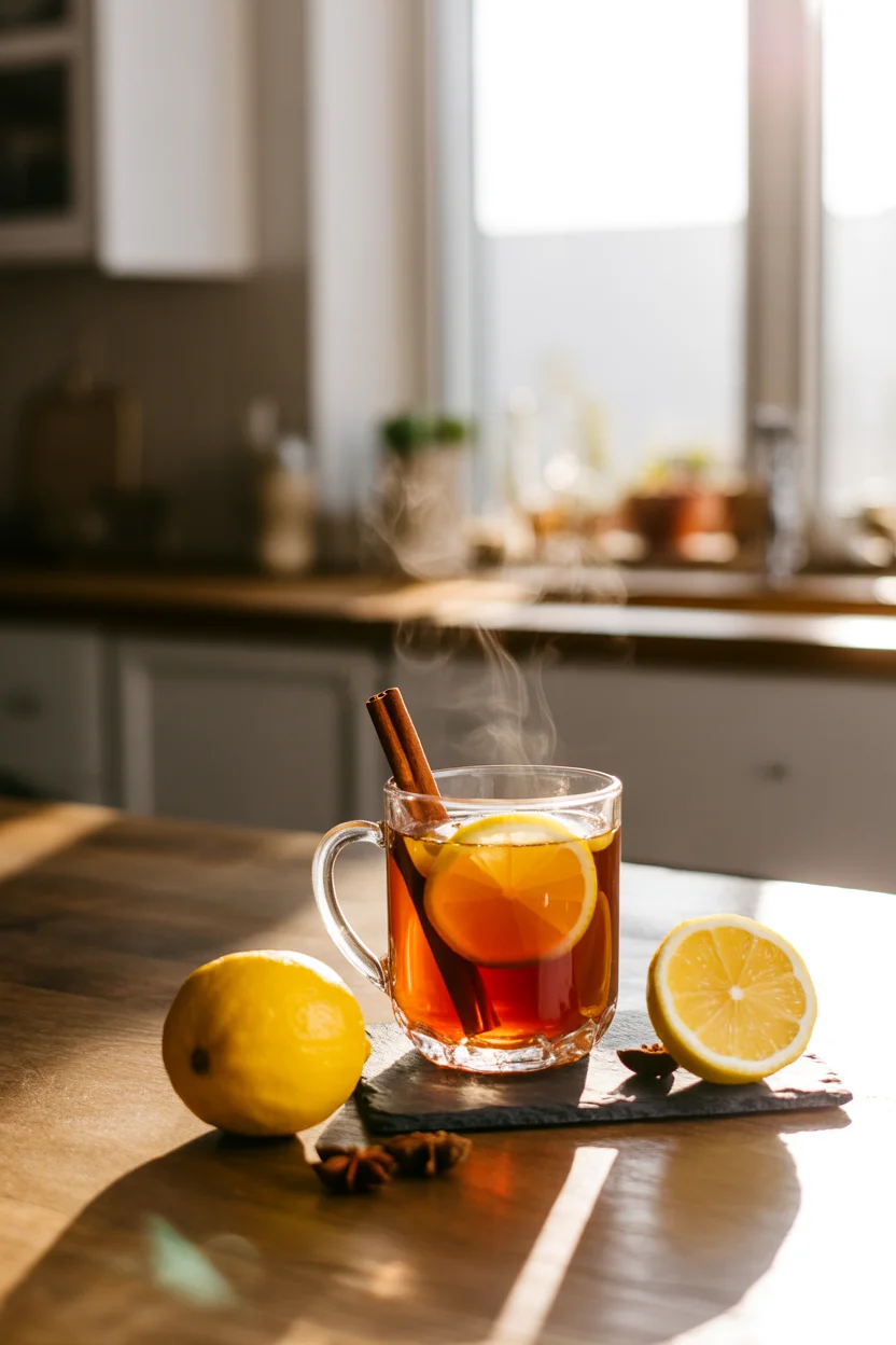Cozy Spiced Apple Detox Elixir (A Warm Morning Ritual)
