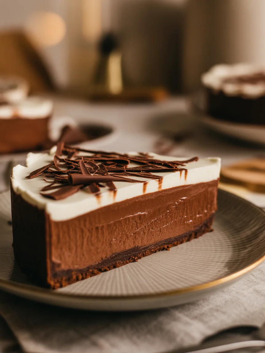chocolate mousse pie