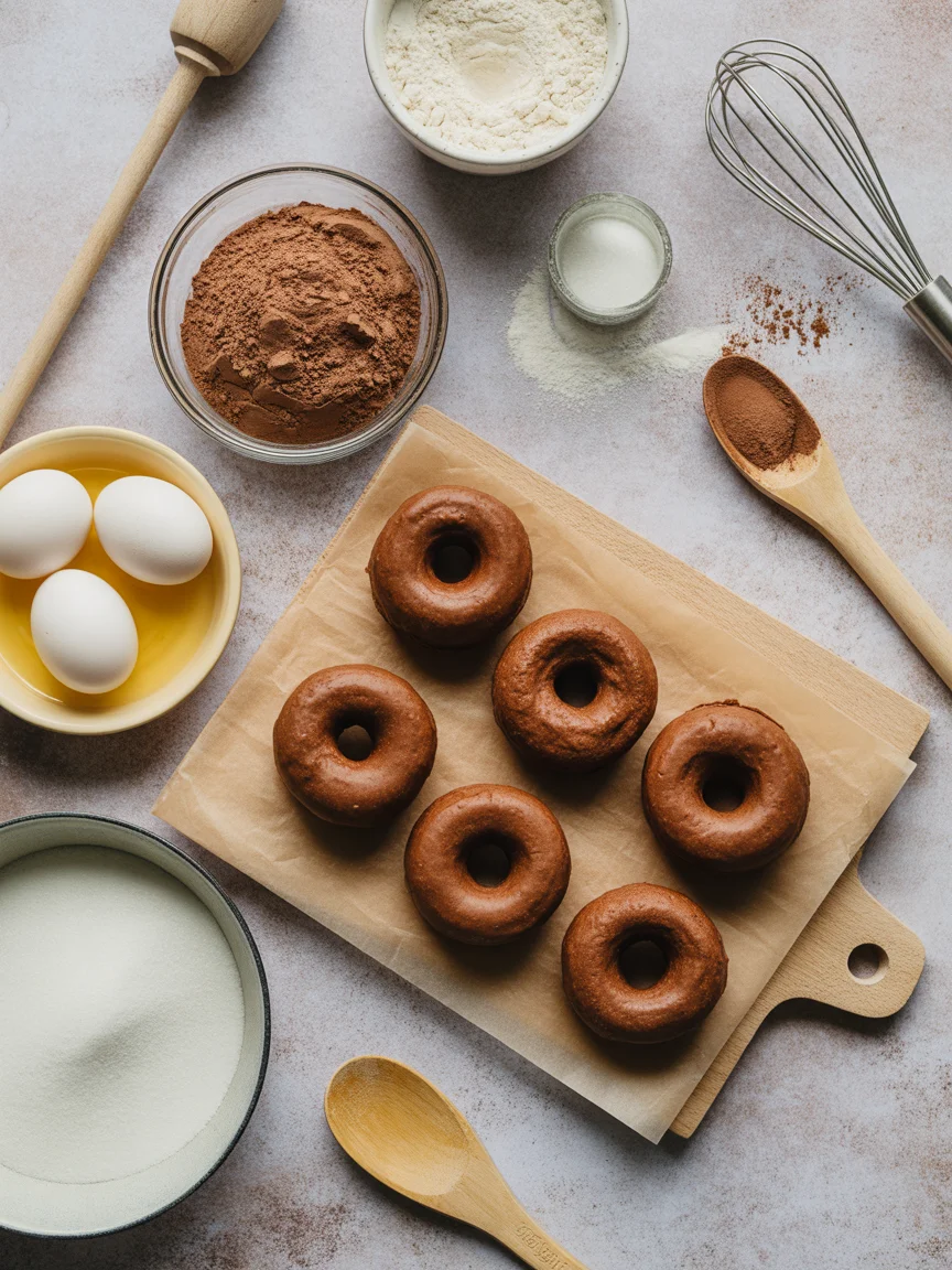 chocolate glazed donut