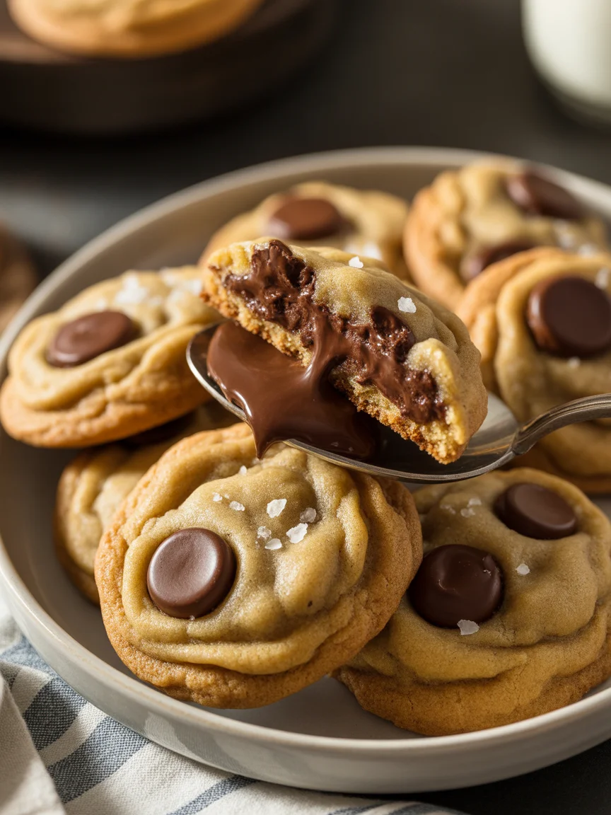healthy chocolate chip cookies