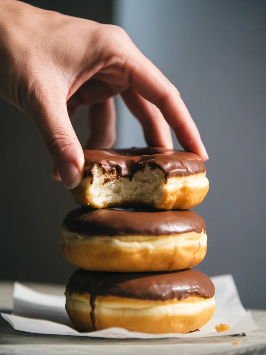 chocolate glazed donut