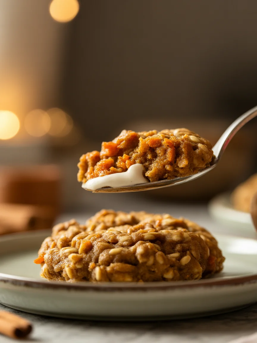 Deliciously Soft Carrot Cake Oatmeal Cookies You’ll Love!