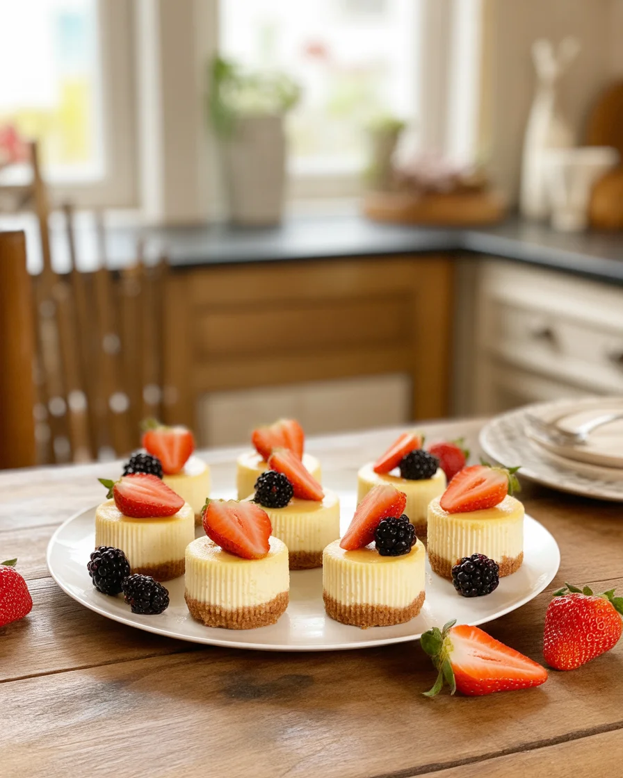 Delicious No Bake Mini Cheesecake Bites You’ll Love