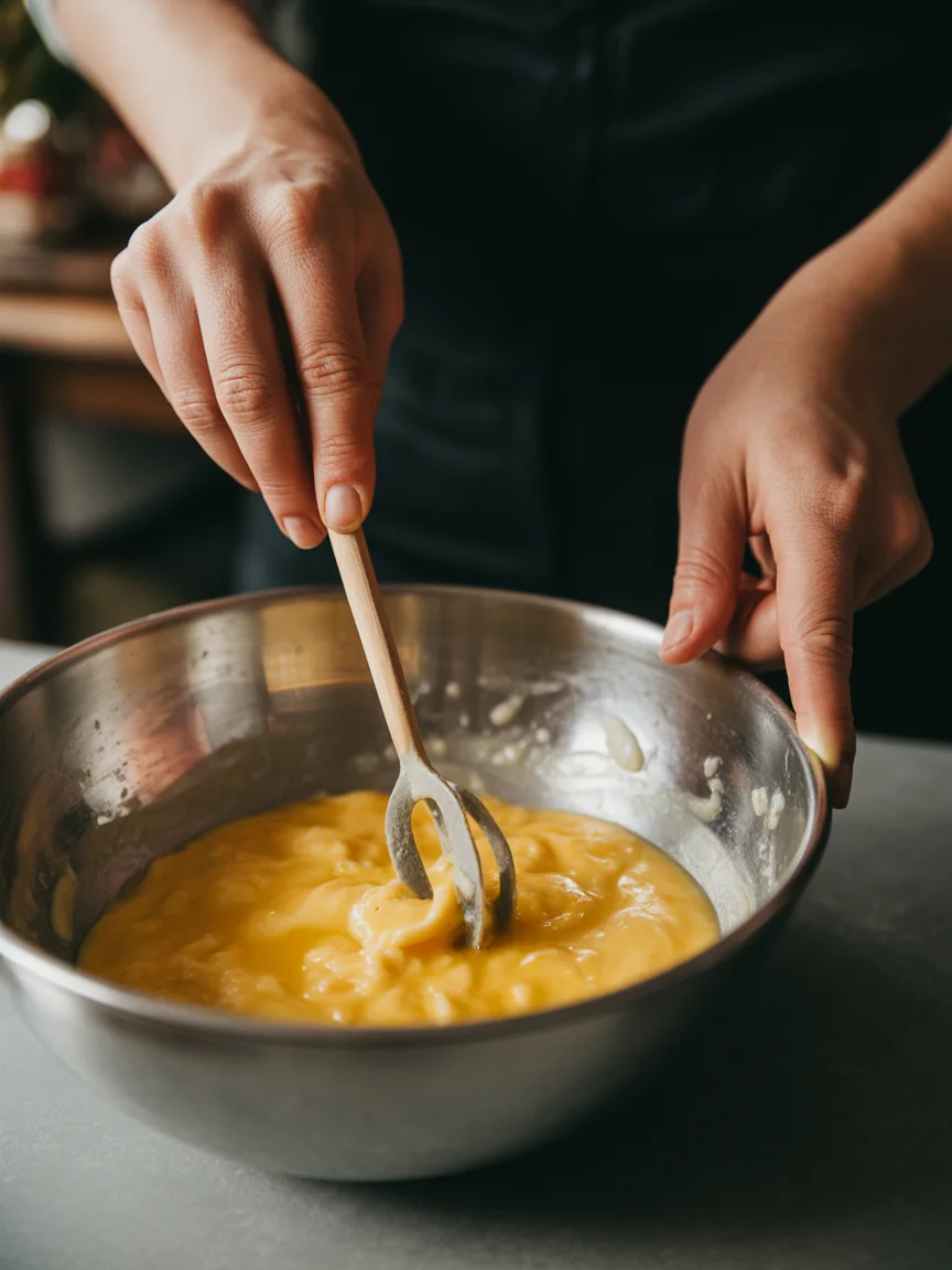 cheesy scrambled eggs