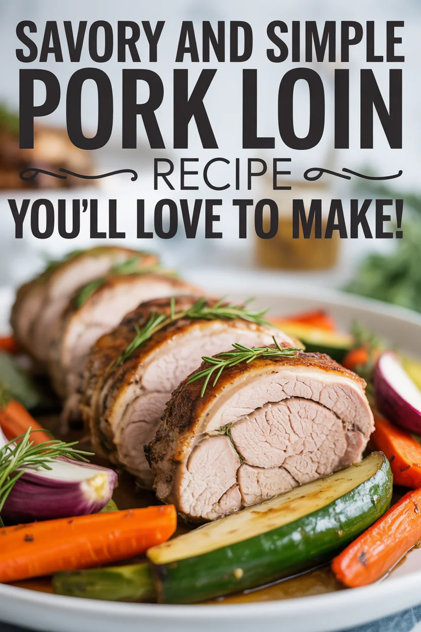 pork loin recipe