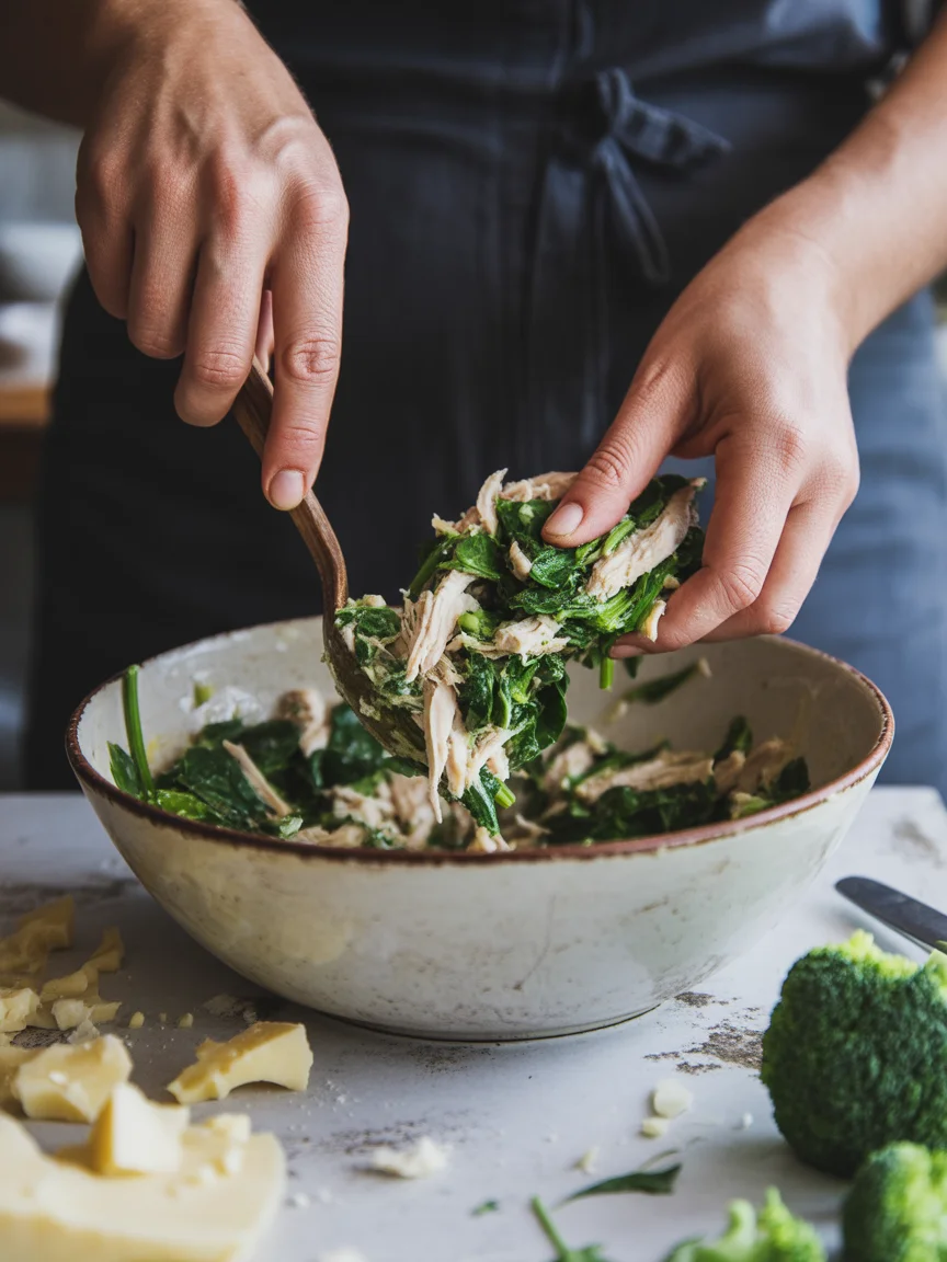 Cheesy Spinach and Keto Chicken Broccoli Casserole Delight