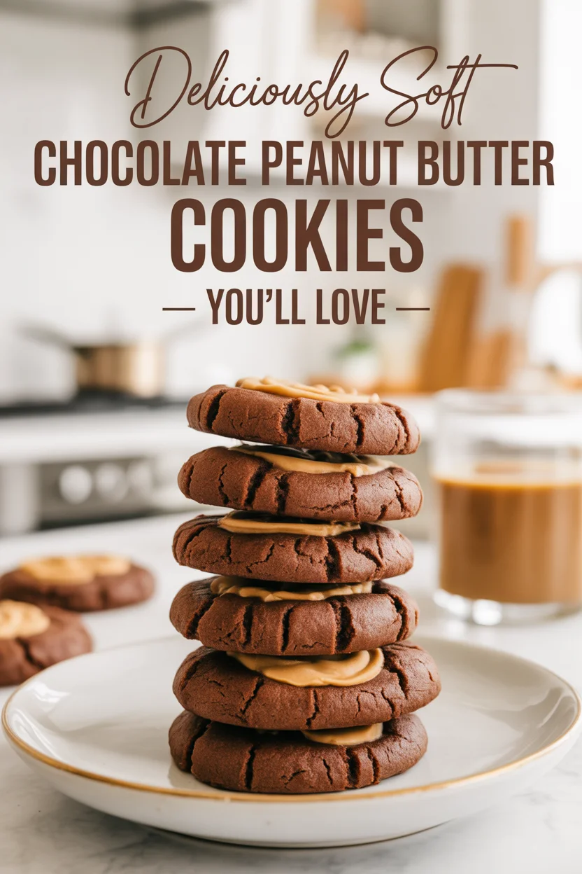 Chocolate Peanut Butter Cookies