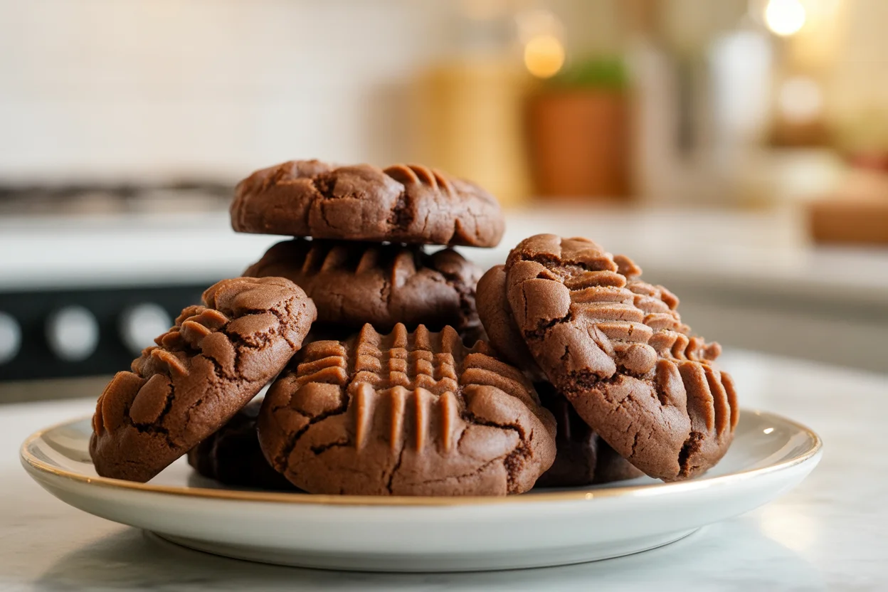Chocolate Peanut Butter Cookies