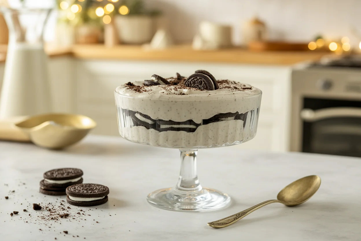 Deliciously Light Protein Oreo Fluff You’ll Love Making