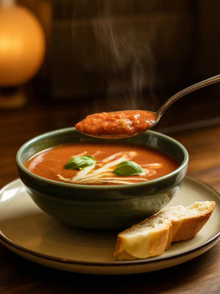 Warm and Cozy Tomato Florentine Soup You Can Whip Up Fast!