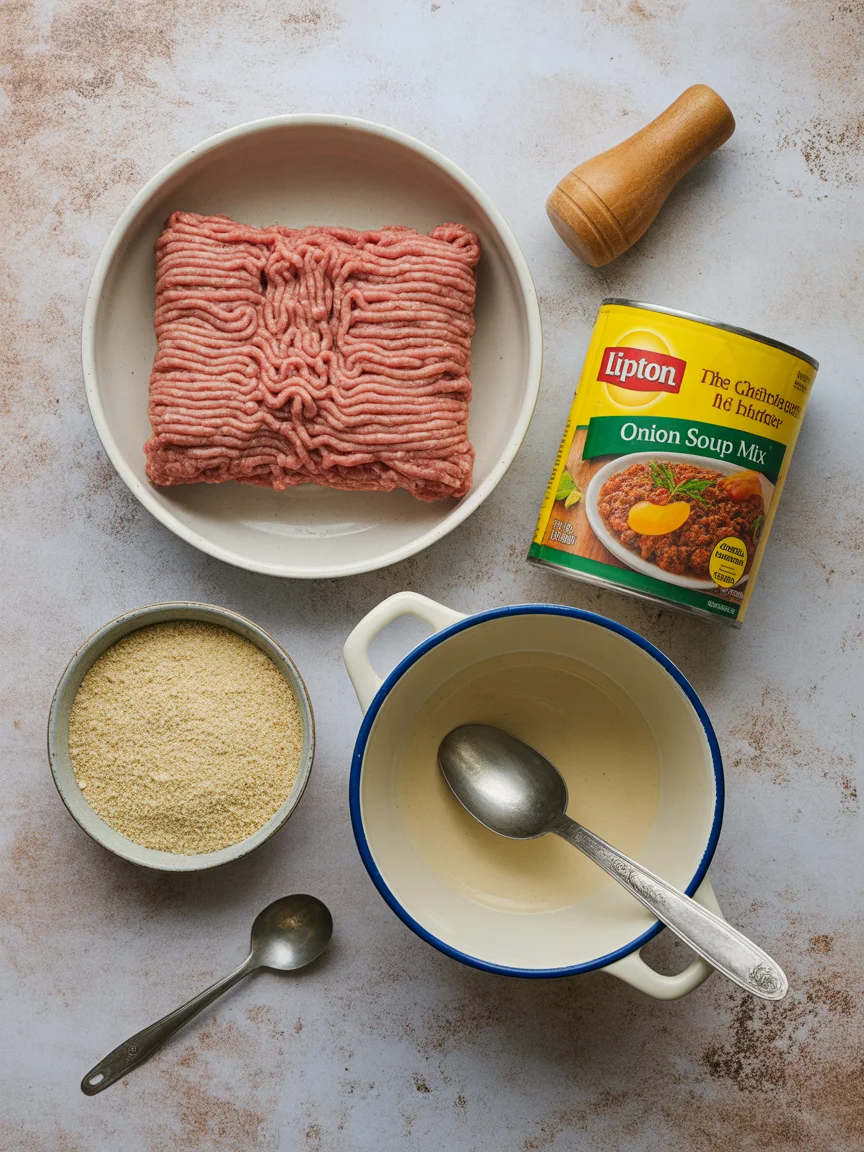 Savor the Flavor: Lipton Onion Soup Mix Meatloaf Recipe
