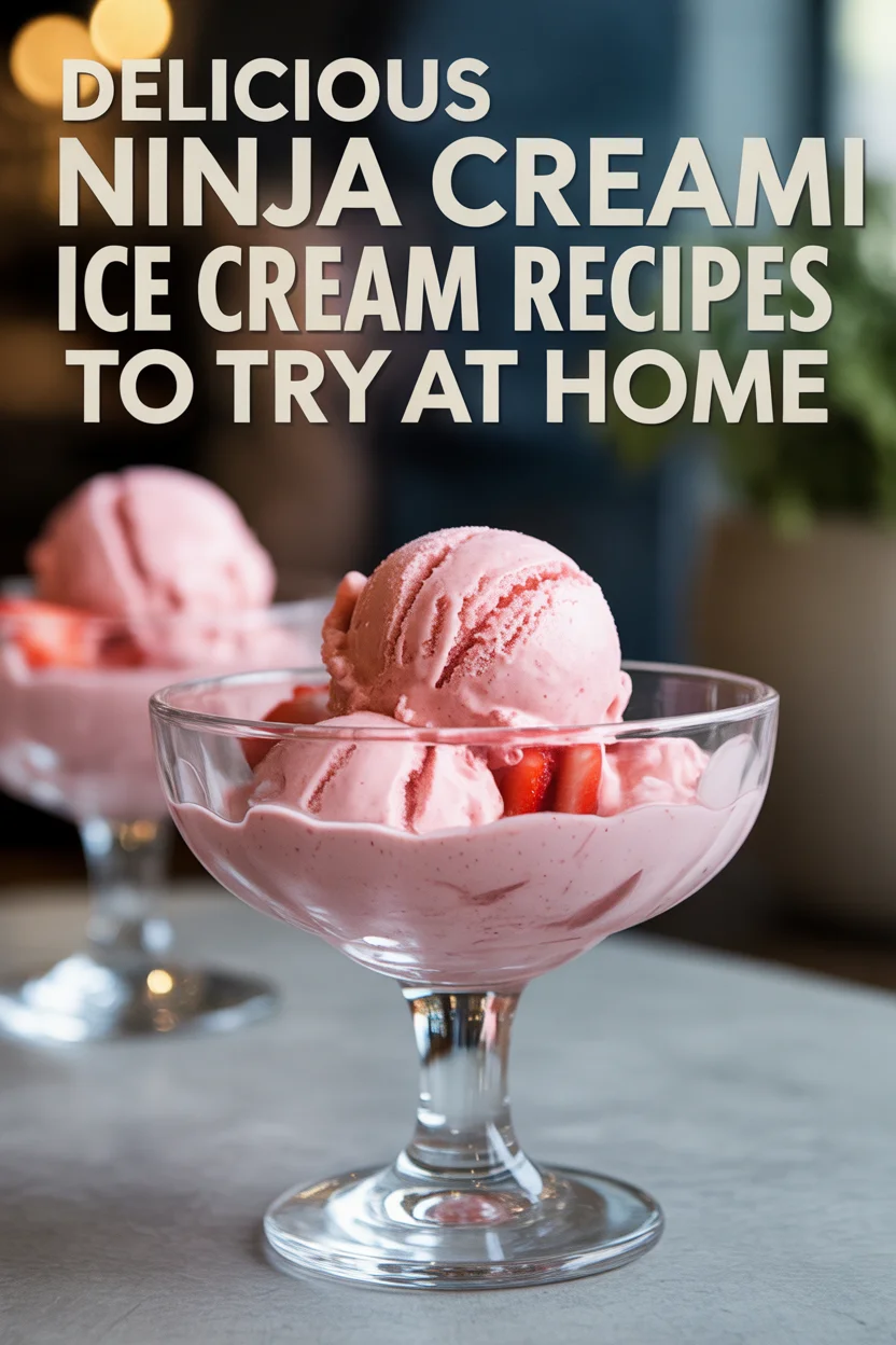 Delicious Ninja Creami Ice Cream Recipes to Try at Home