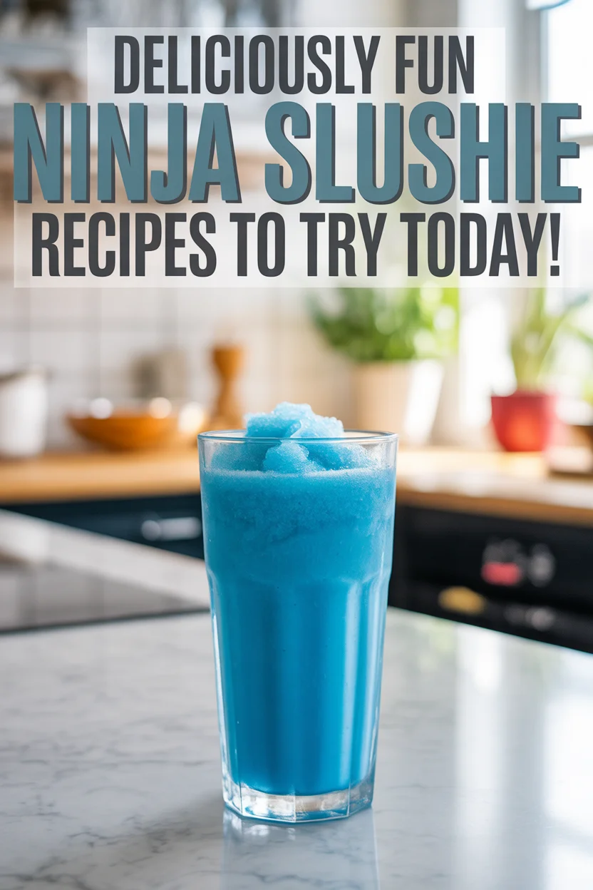 ninja slushie recipes