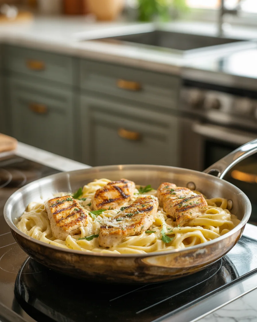 Chicken Fettuccine Alfredo