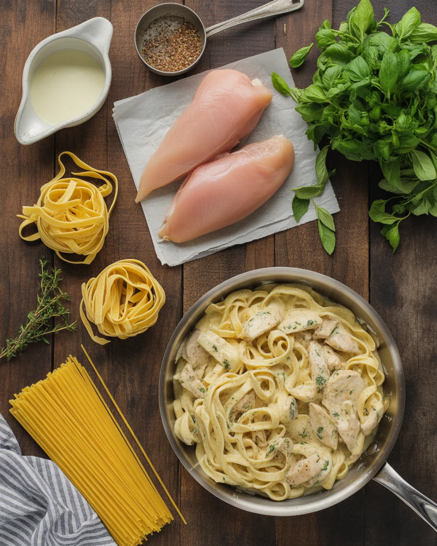 Chicken Fettuccine Alfredo