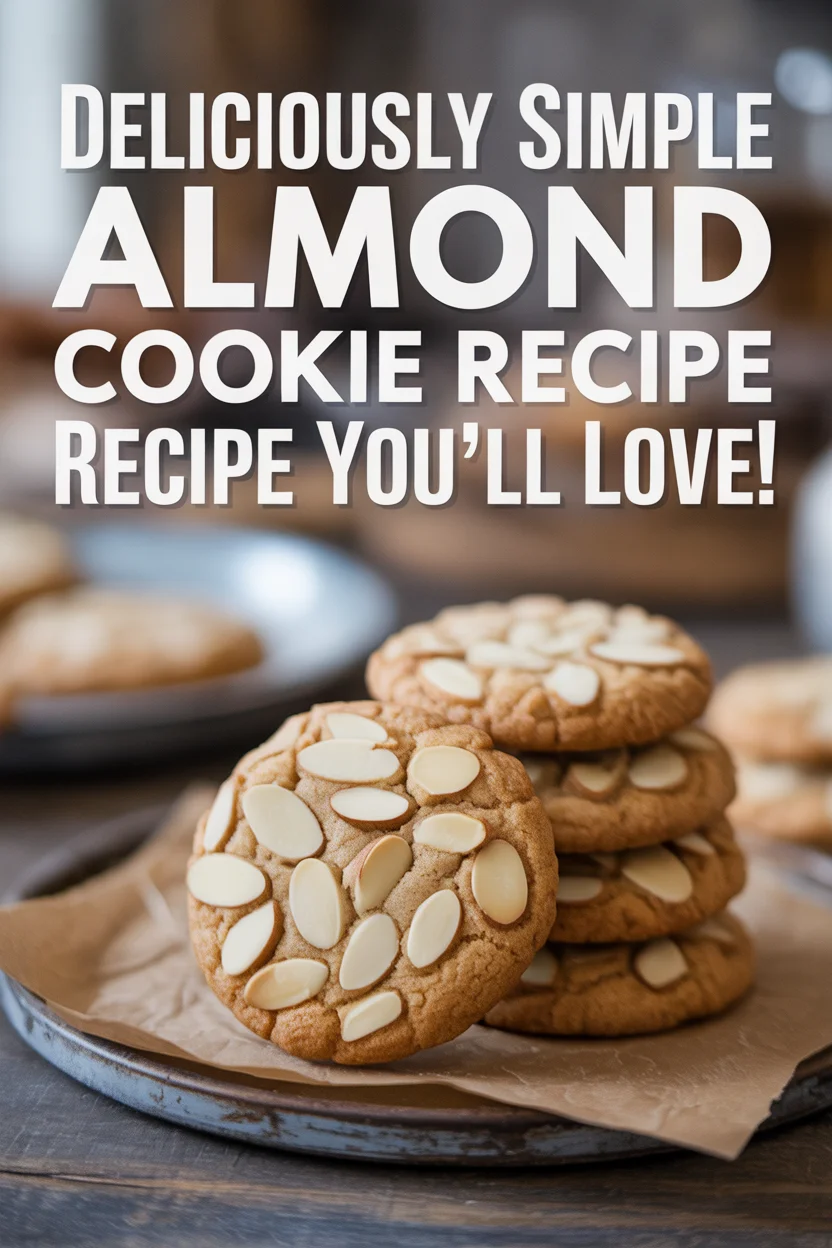 Deliciously Simple Almond Cookie Recipe You’ll Love!