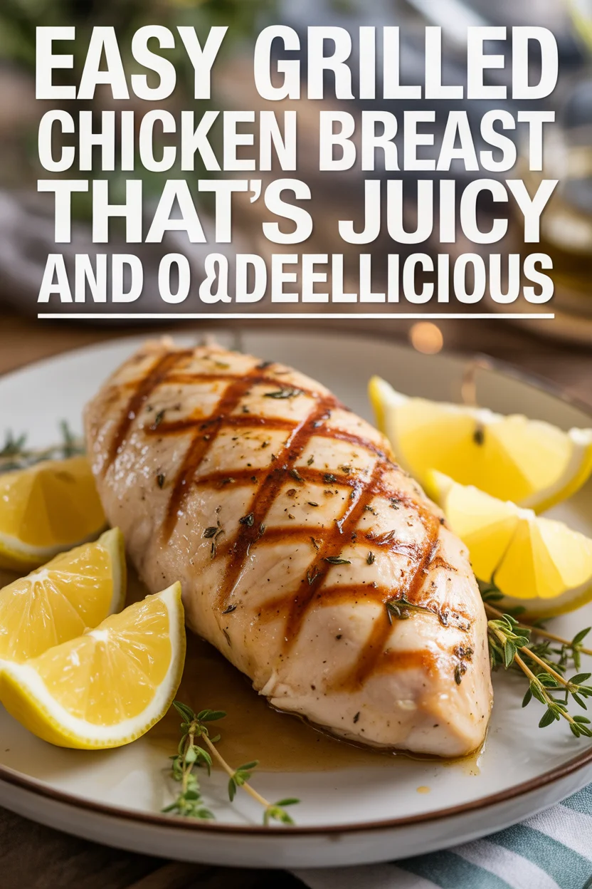 grilled chicken breast recipe