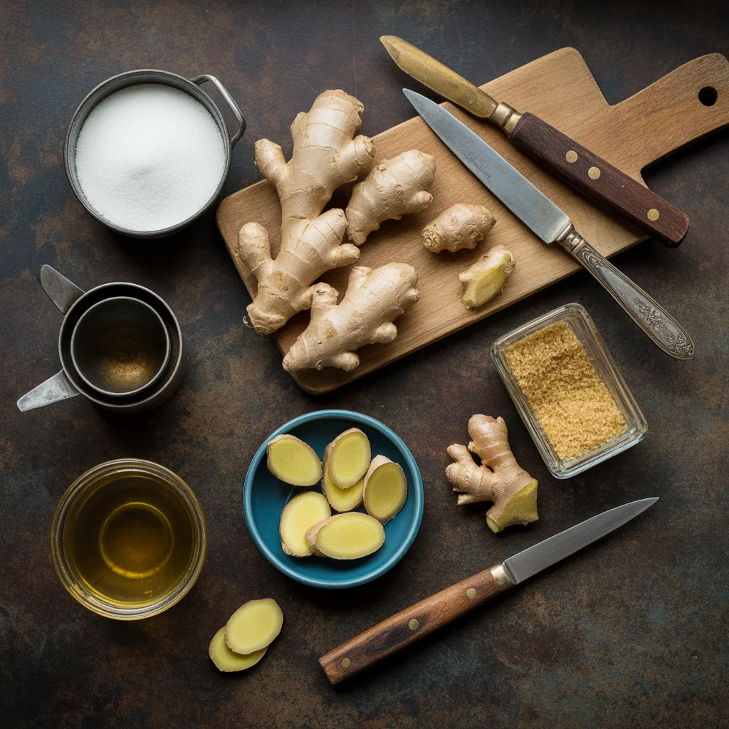 How to Make Crystallized Ginge