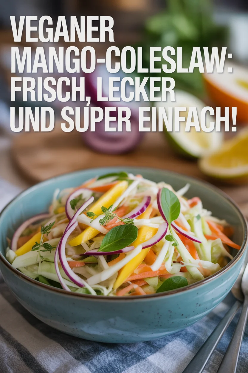 Veganer Mango-Coleslaw