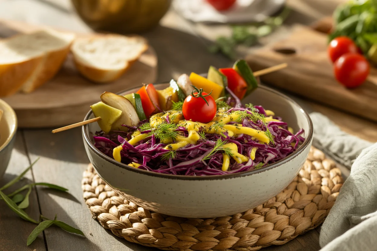 Veganer Mango-Coleslaw