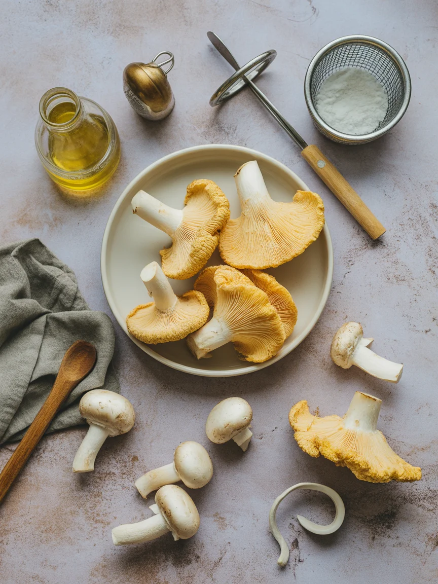 Lion’s Mane Mushroom Skewers