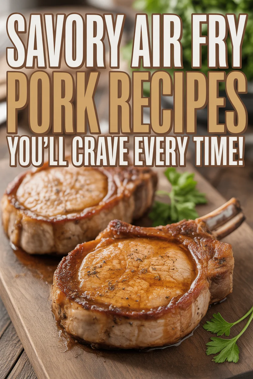 air fry pork recipes