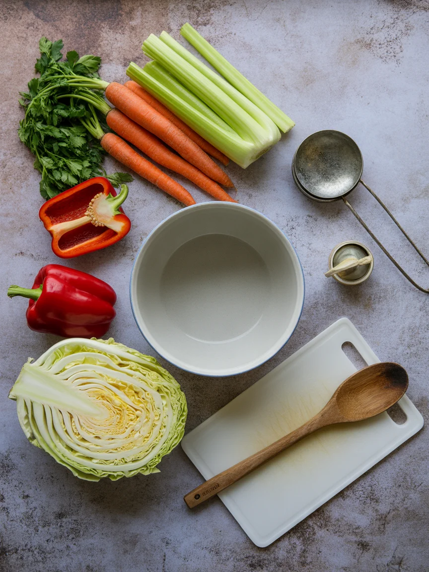 Warm Up with This Irresistibly Spicy Cabbage Soup Recipe