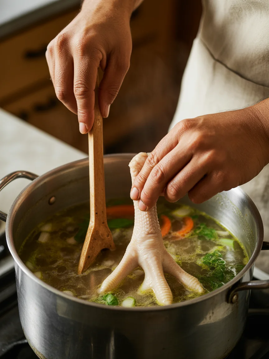 Savor the Flavors of Chicken Foot Soup: A Cozy Recipe!