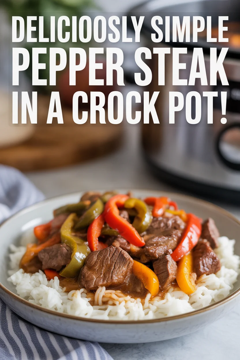 Pepper Steak in a Crock Pot