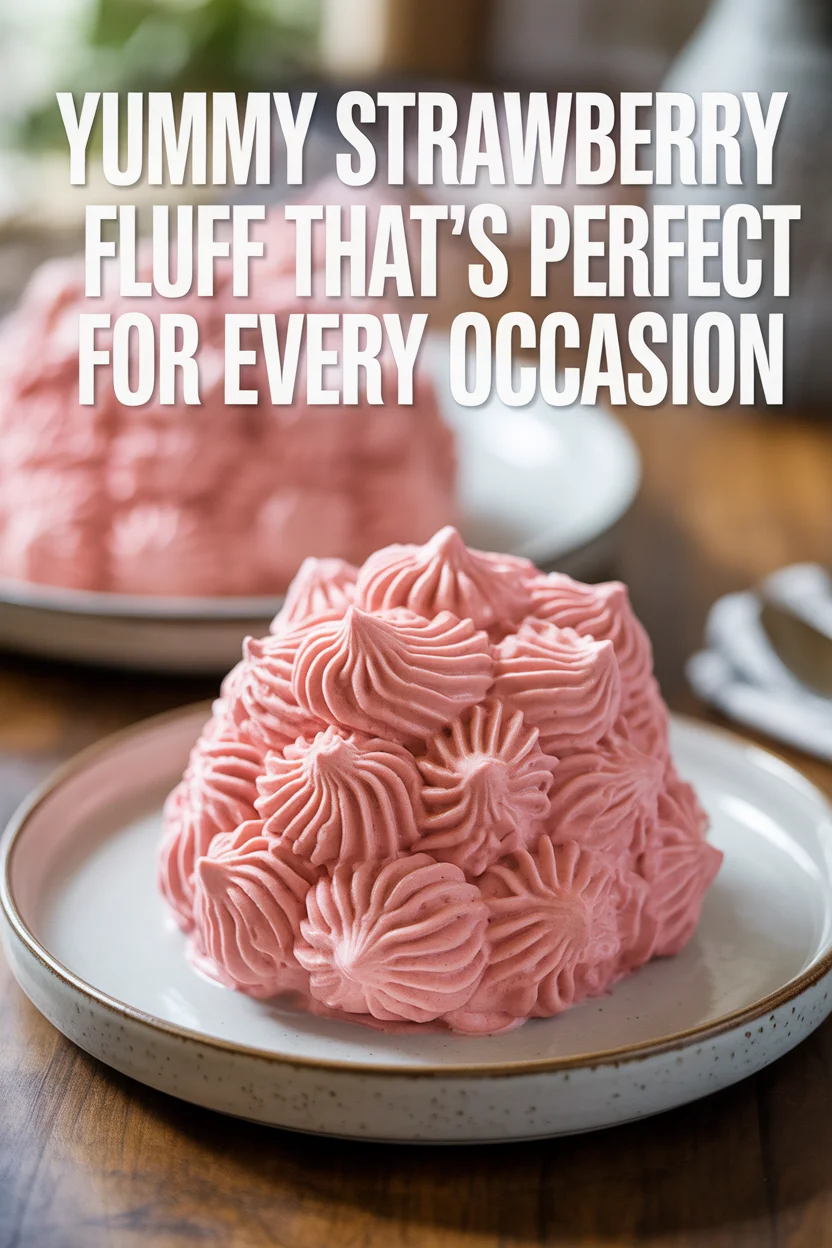 Yummy Strawberry Fluff Salad That's Perfect for Every Occasion