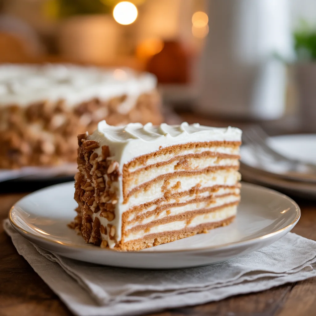 Deliciously Decadent White German Chocolate Cake with a Cheesecake Center