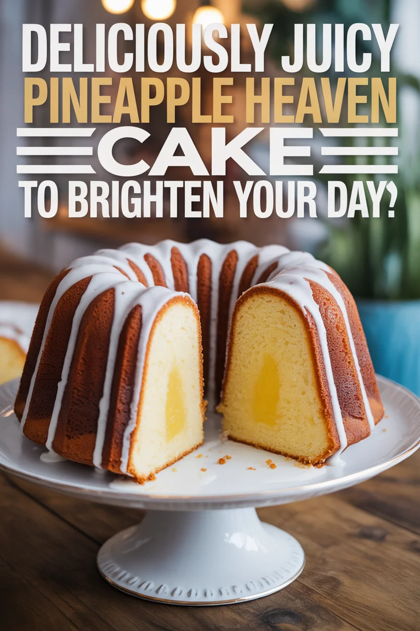 Deliciously Juicy Pineapple Heaven Cake to Brighten Your Day