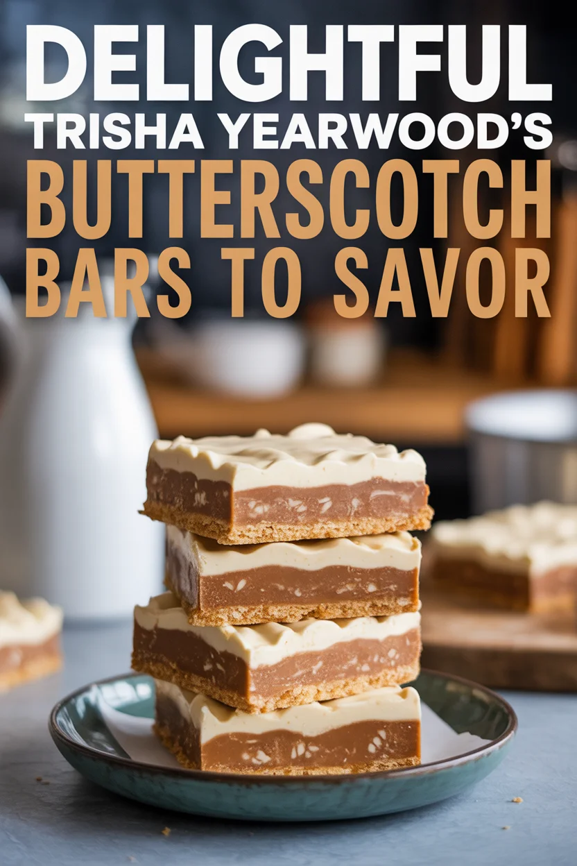 Trisha Yearwood’s Butterscotch Bars