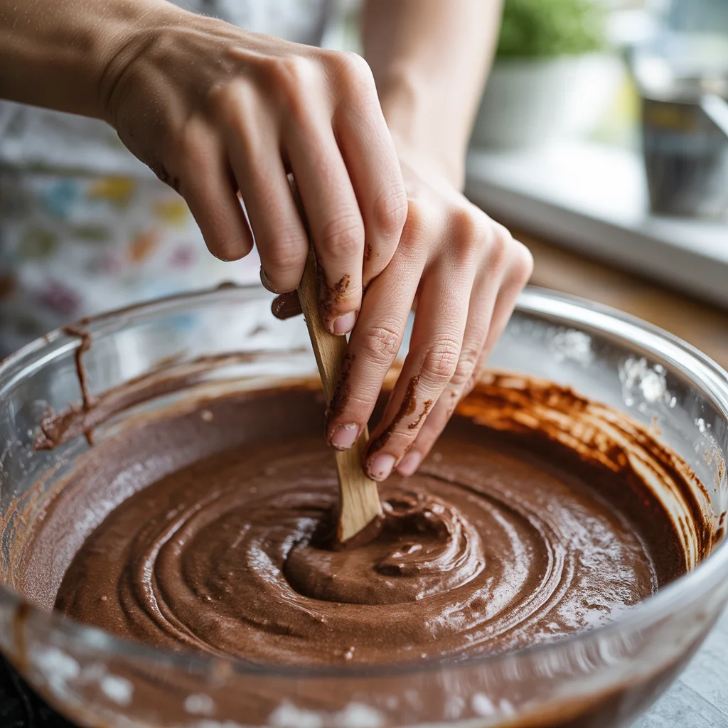 Hot Fudge Brownie Bread