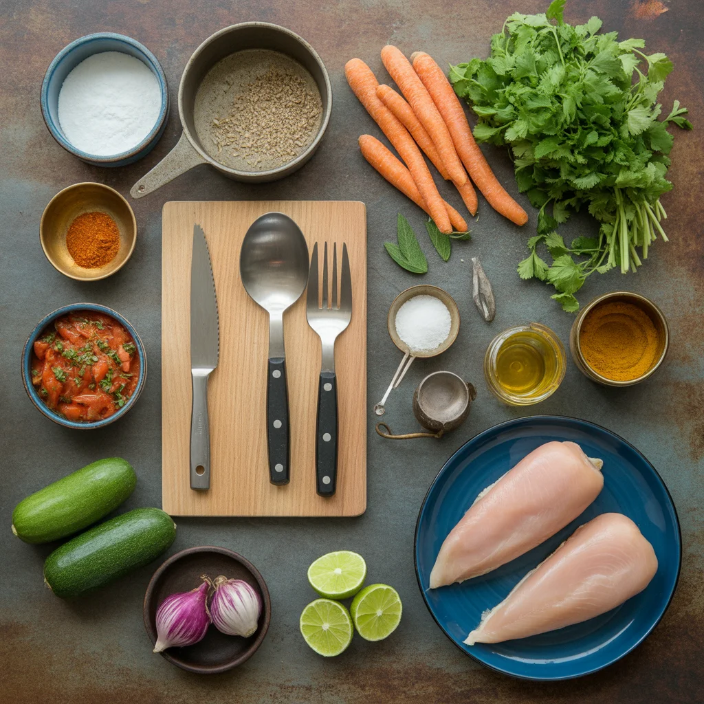 Fajita Chicken Casserole