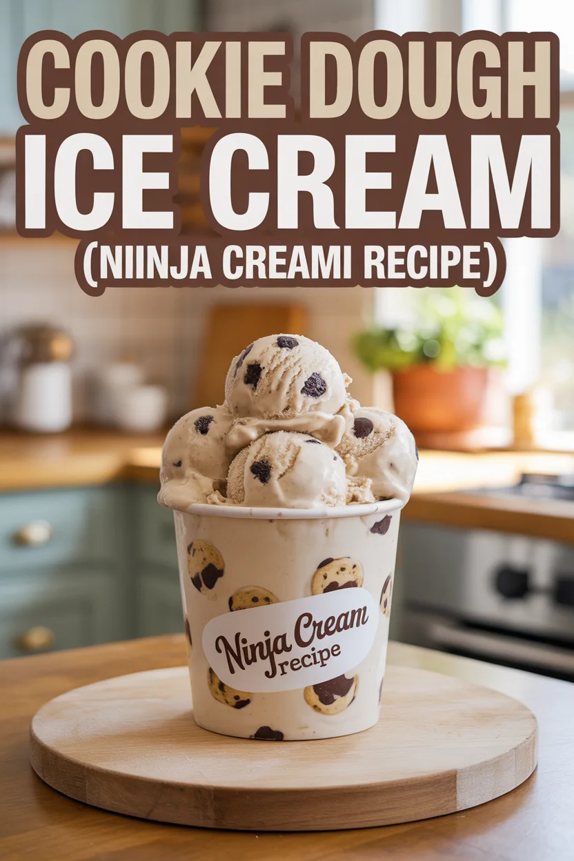 Cookie Dough Ice Cream (Ninja Creami Recipe)