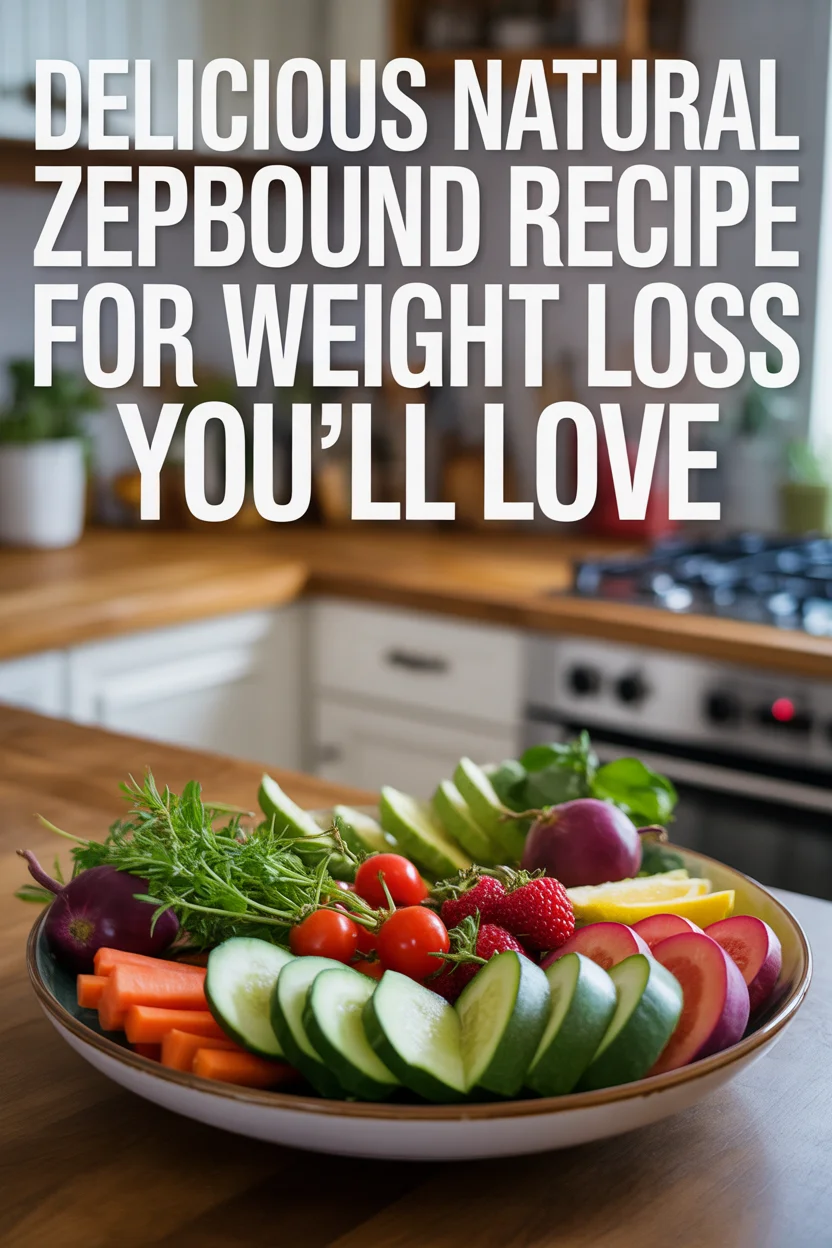 Natural Zepbound Recipe for Weight Loss