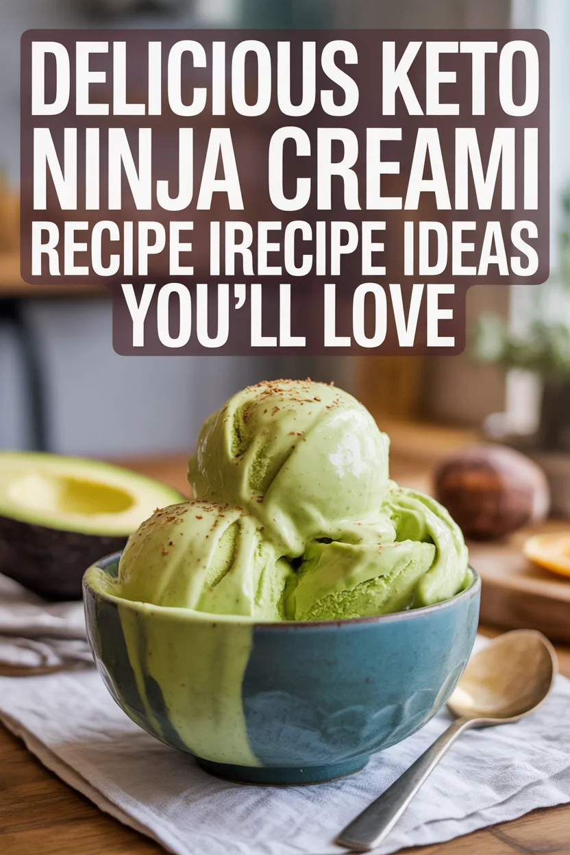 keto ninja creami recipe