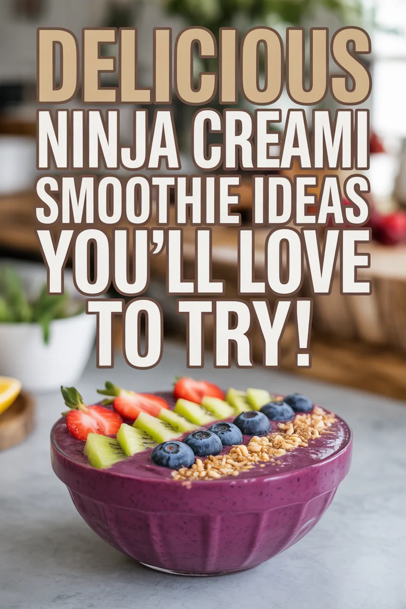 ninja creami smoothie