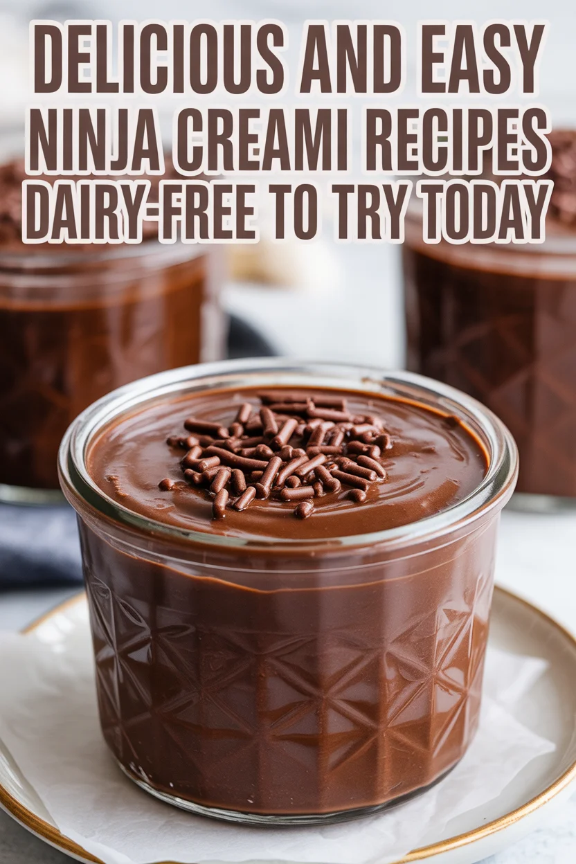 ninja creami recipes dairy-free